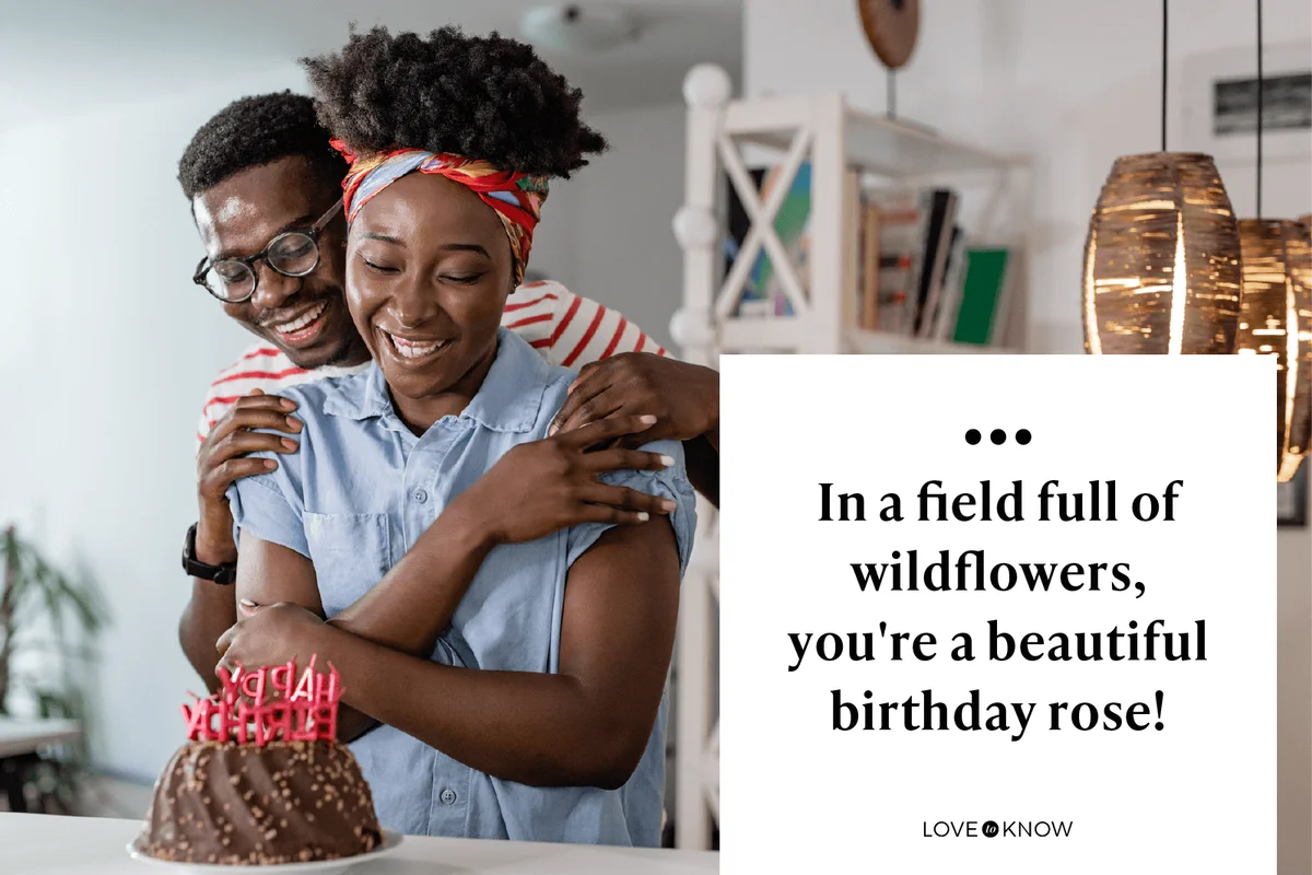 Birthday surprise and celebration at home
