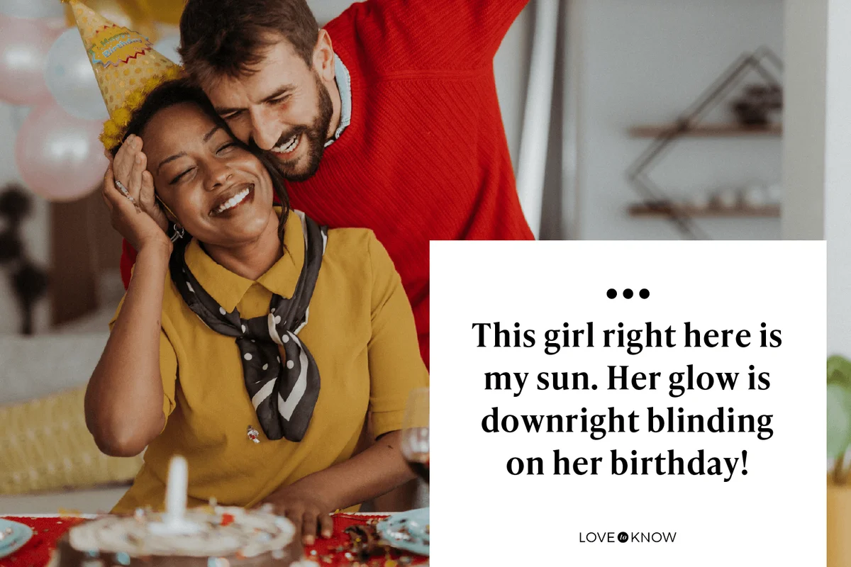 Young couple celebrating birthday