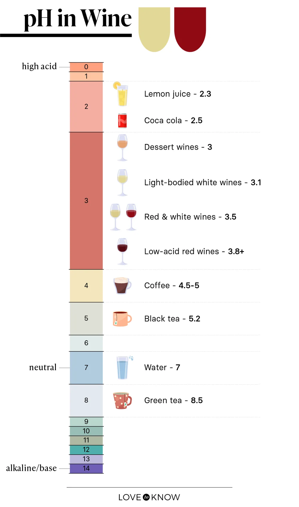 pH in Wine Infographic