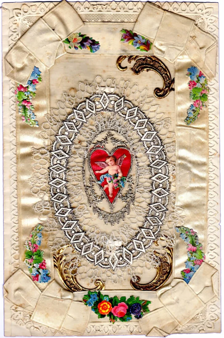 Early 1800's Valentine Card