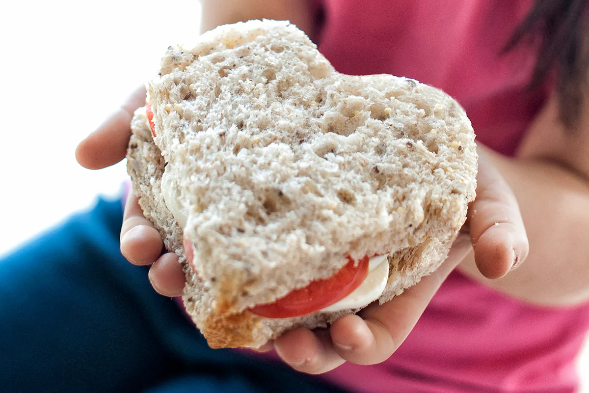 Custom Valentine's Day Sandwiches