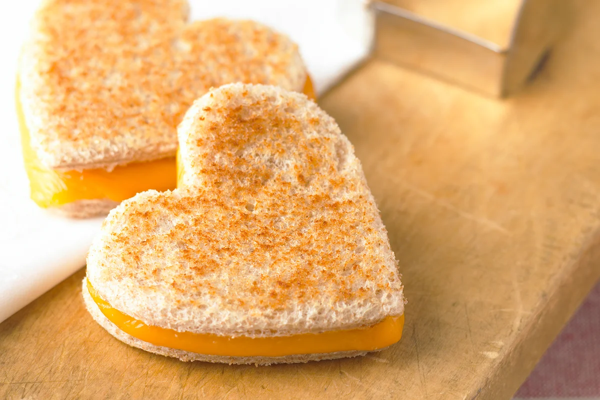 Romantic Grilled Cheese