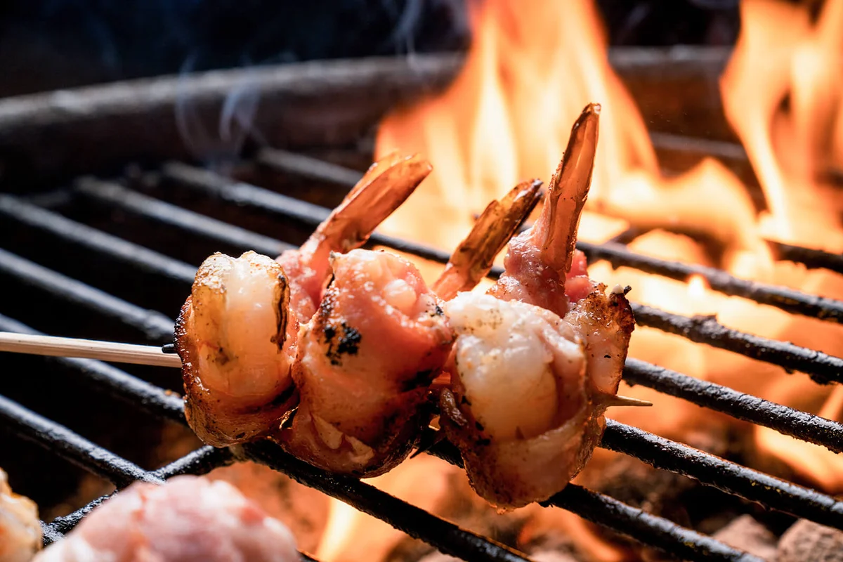 Ketogenic Bacon Wrapped Jumbo Shrimp