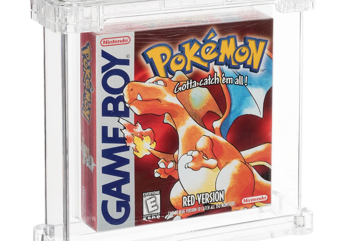 Pokémon Red Version - Wata 9.8 A++ Sealed [Sandshrew, First Production], GameBoy Nintendo 1998 USA