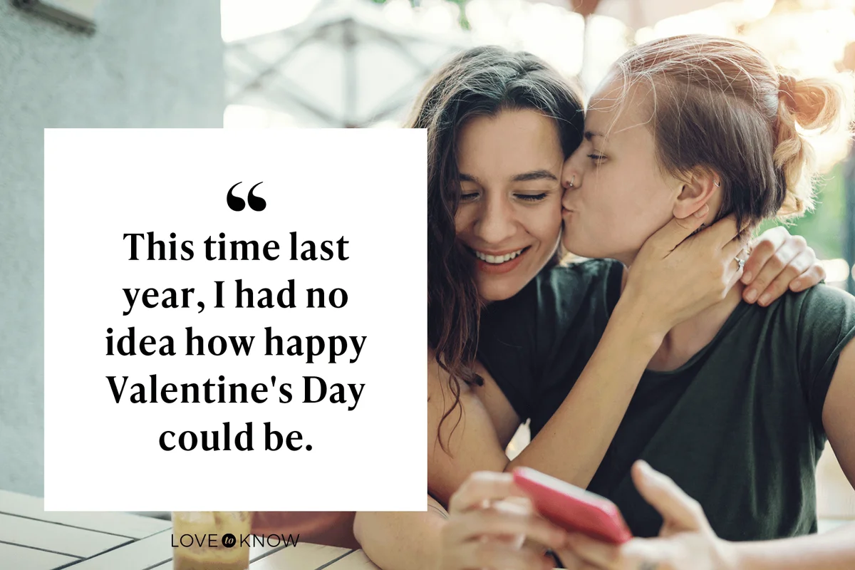 Quote for Your First Valentine's Day Together