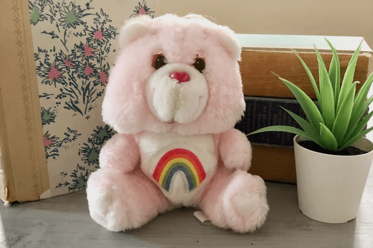 Vintage 1980's Cheer Bear Retro Care Bear