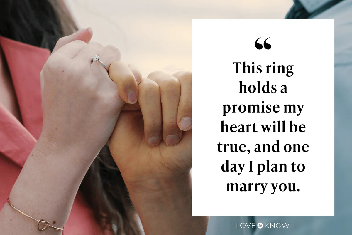 Promise Ring Saying for Long-Term Relationships