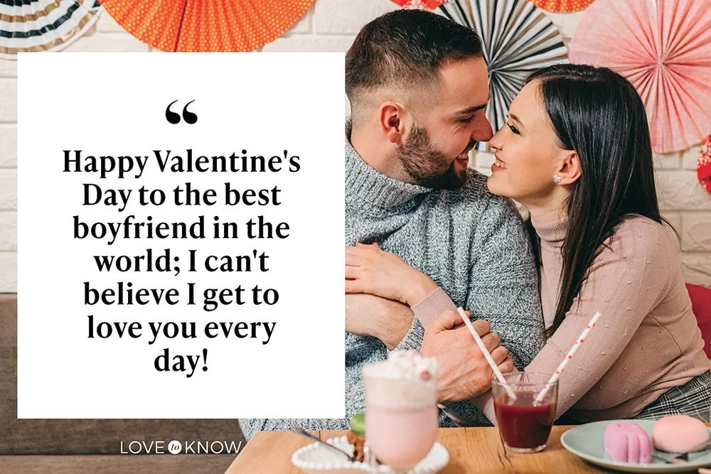 Loving couple enjoying with each other on Valentines day
