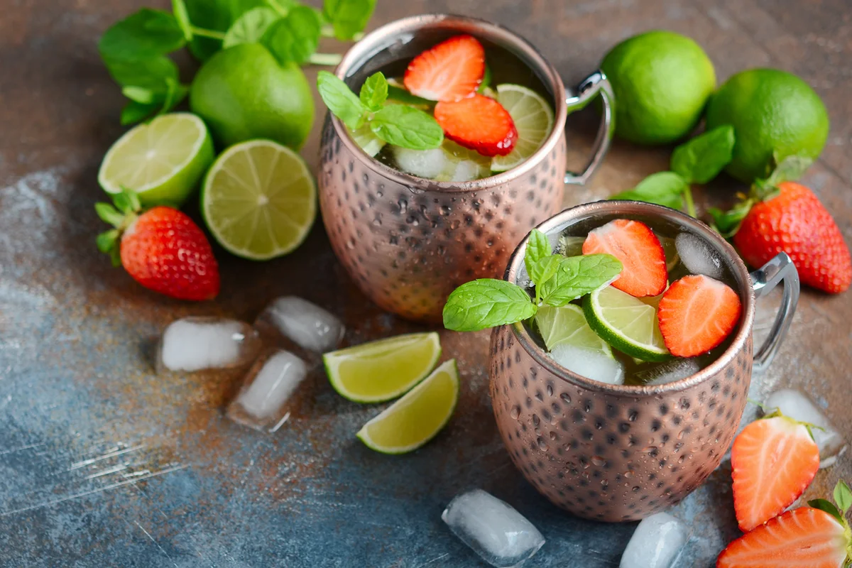 Virgin Berry Moscow Mule
