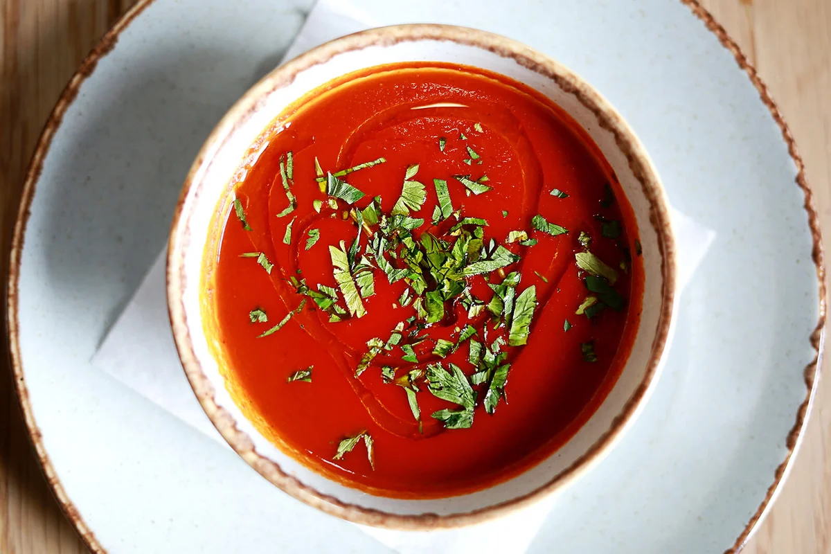 Tomato and Basil Soup