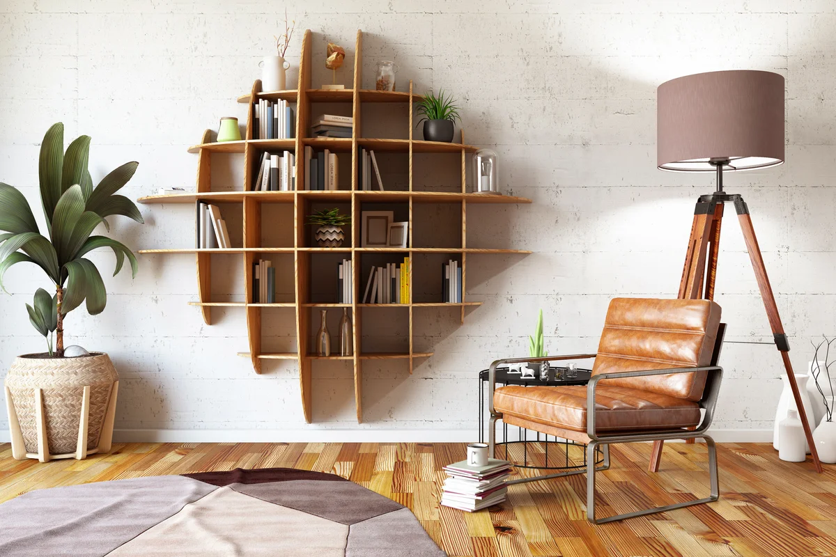 creative bookshelf design