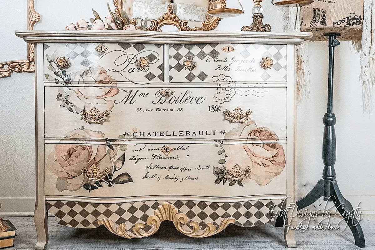Furniture Transfers Rub On
