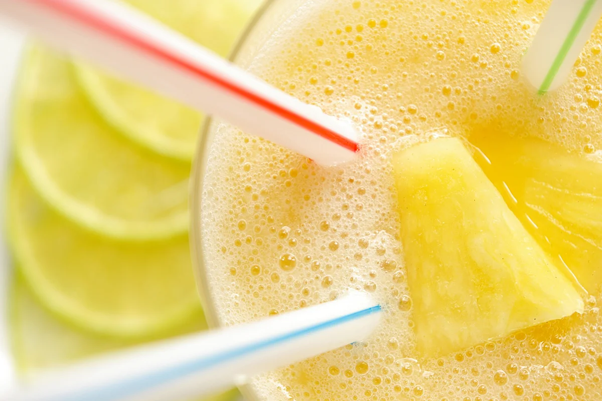 Sparkling Pineapple Mocktail