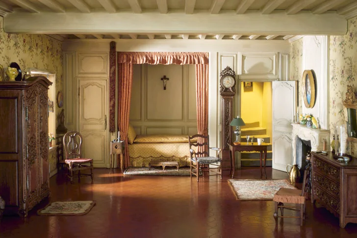 French Provincial Bedroom Of The Louis Xv Period