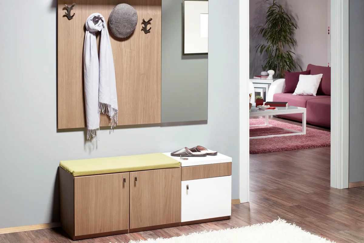 Bench with storage