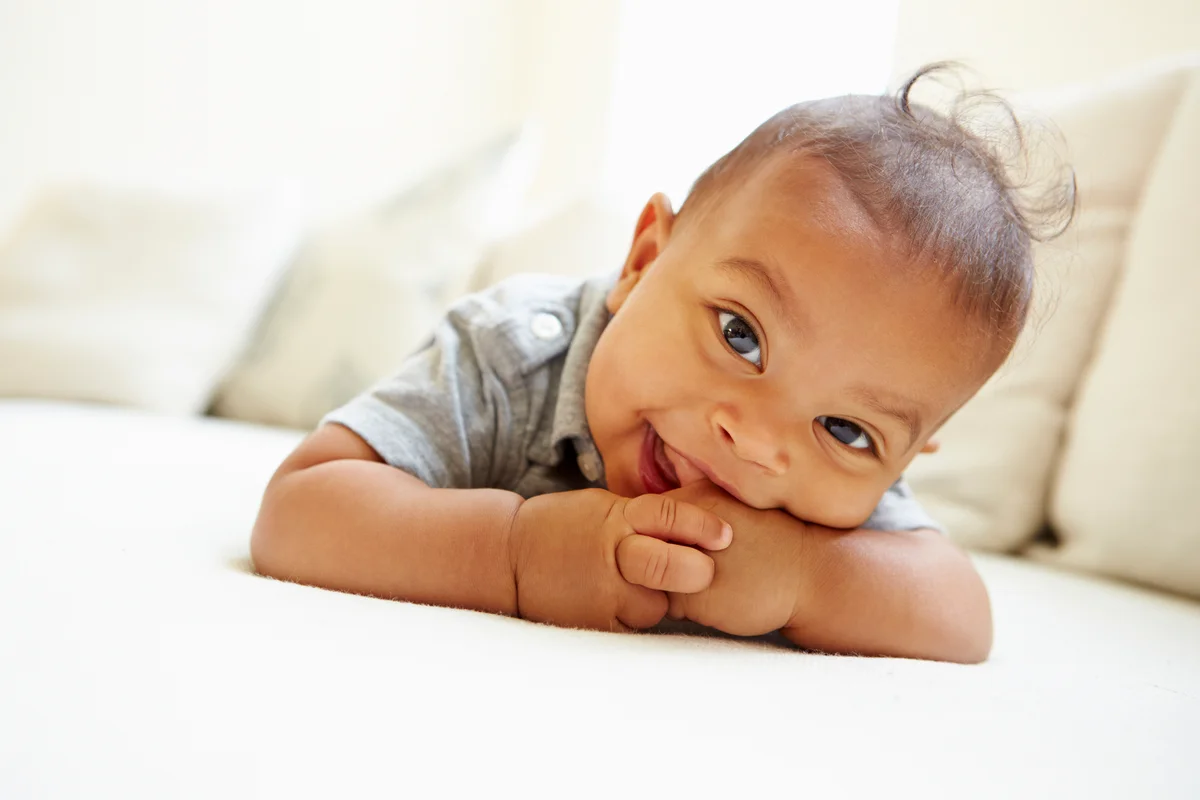 smiling baby