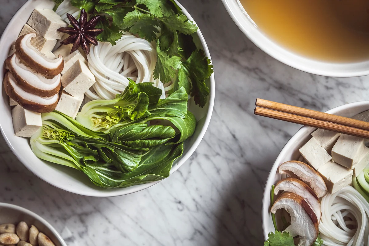 Pho soup ingredients
