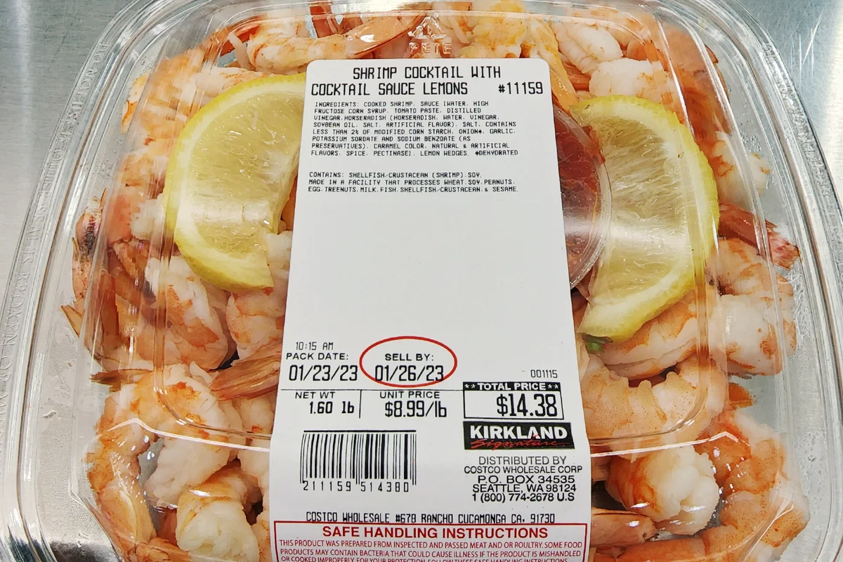 Kirkland Signature Cooked Shrimp Cocktail