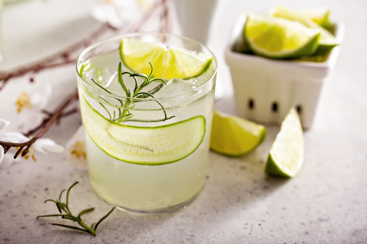 Cucumber Gimlet Mocktail