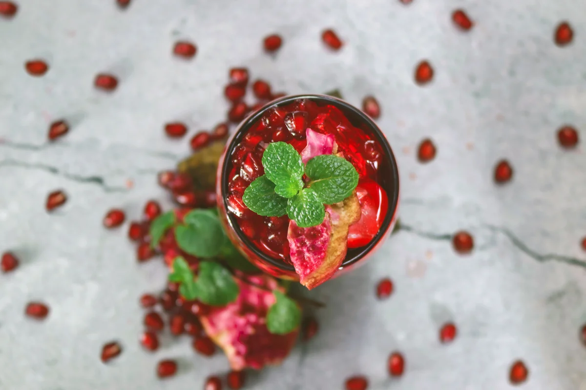 Pomegranate punch