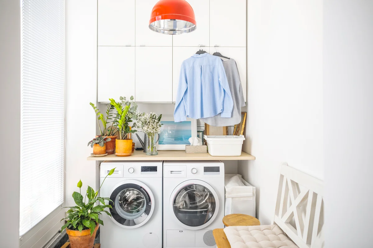 Sunny Laundry Room