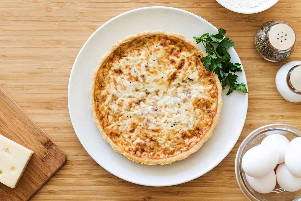 Lifestyle image of La Terra Fina quiche