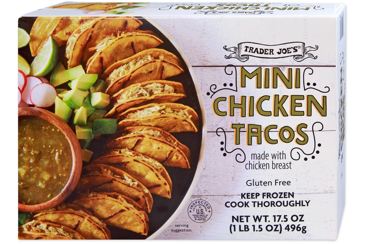 Trader Joe's Mini Chicken Tacos