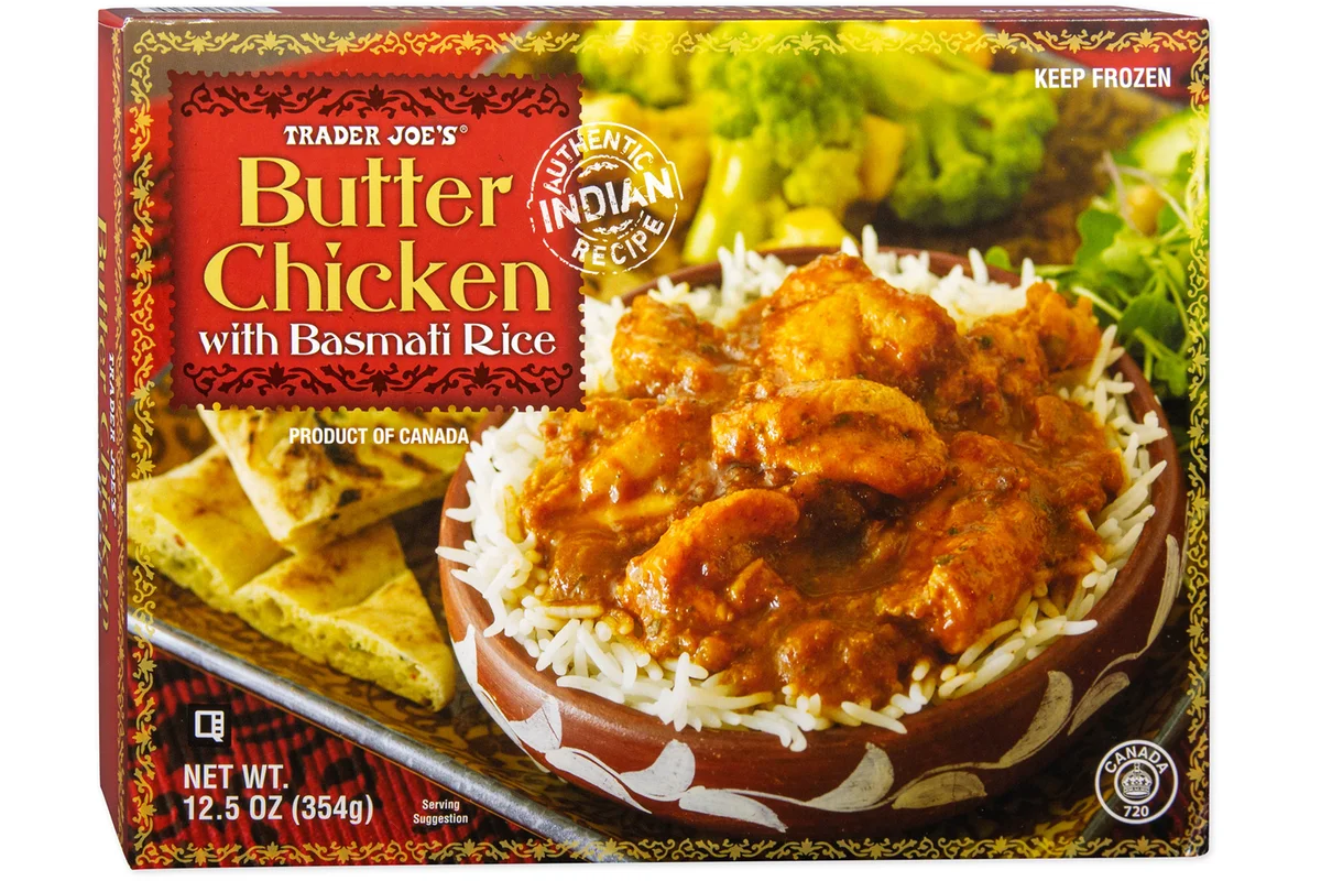 Trader Joe's Butter Chicken with Basmati Rice