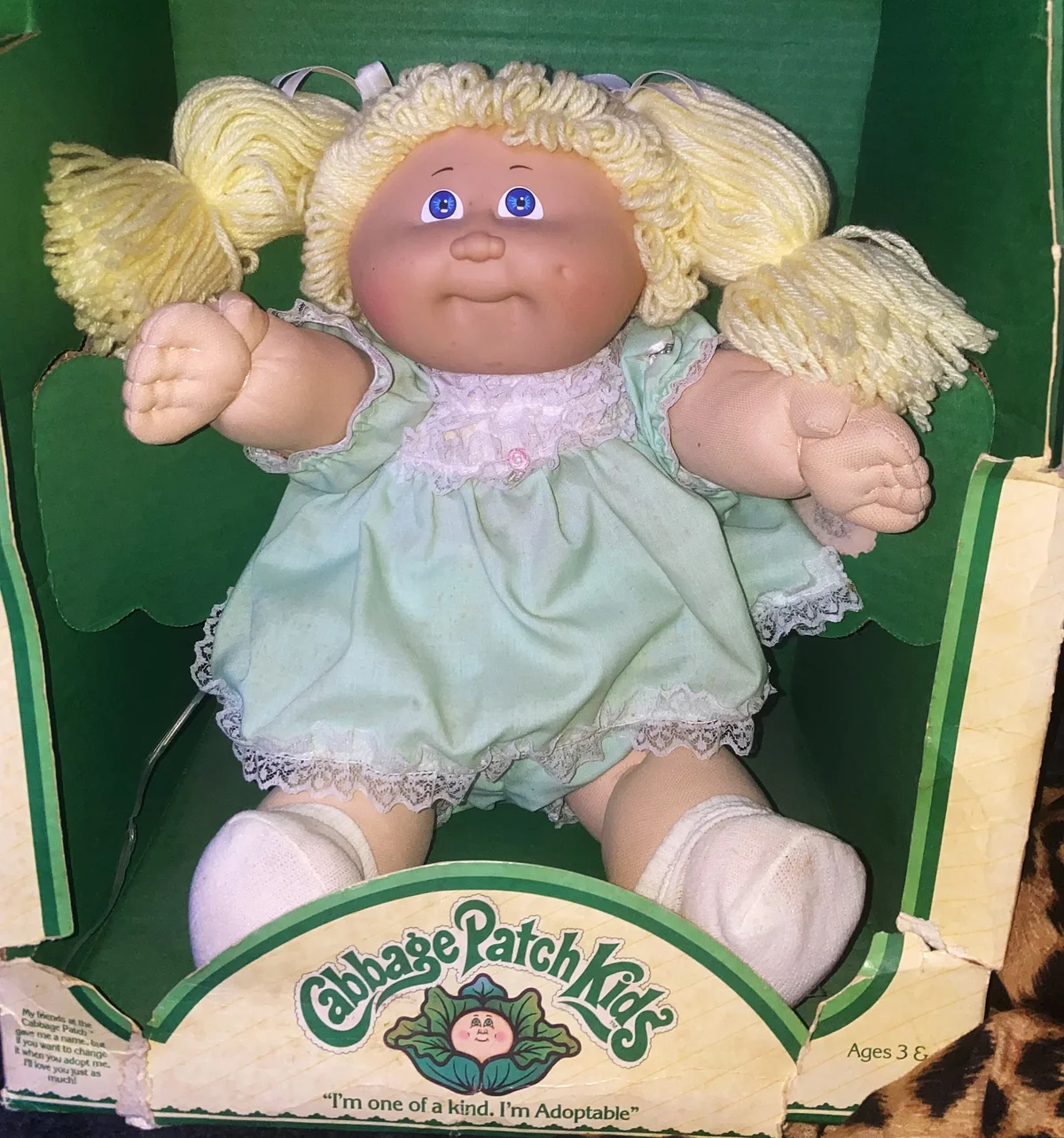 Original one of a kind cabbage patch kid signed by Xavier