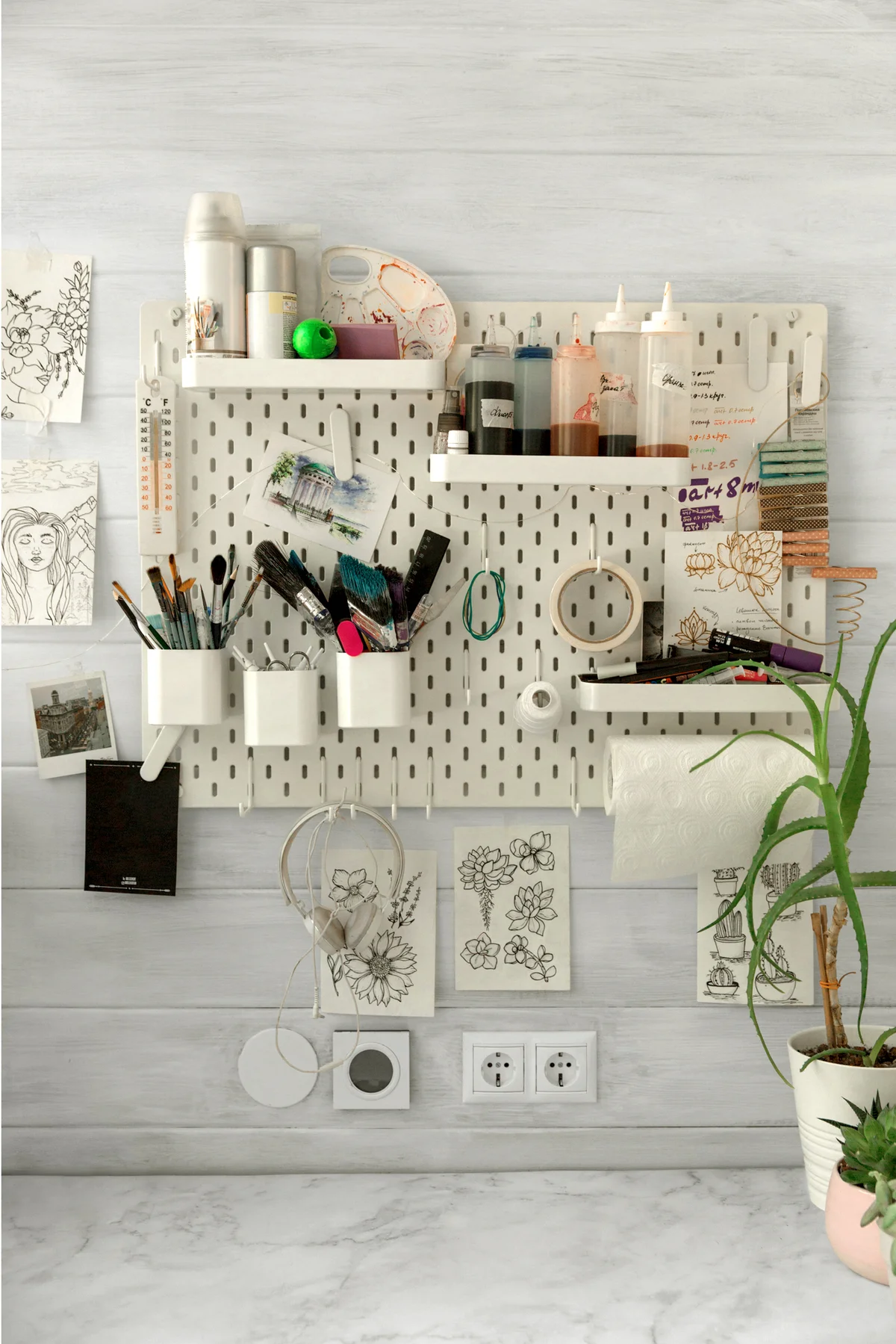 Small art workplace