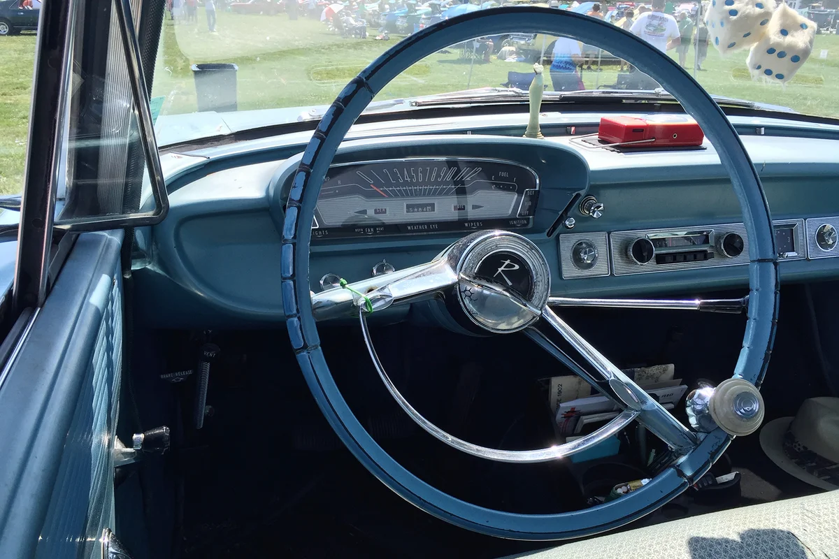 1962 Rambler Classic Custom 4-door sedan blue