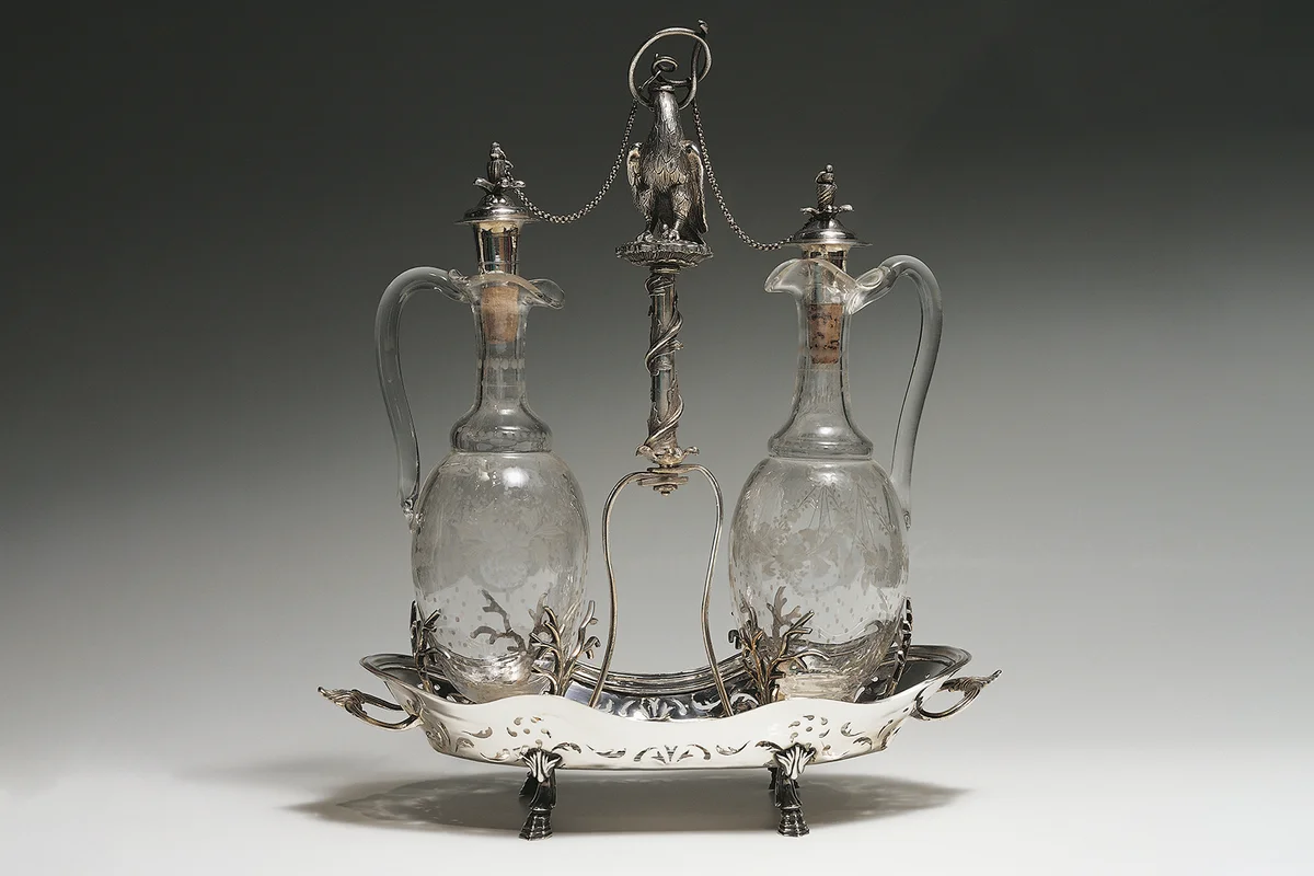 Cruet set, about 1770