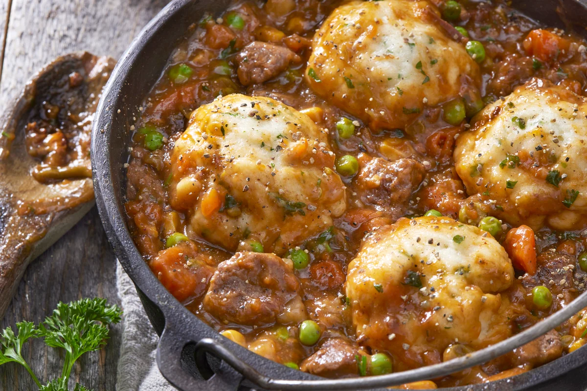 Beef Stew and Dumplings