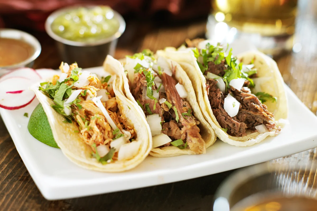 Beef tacos