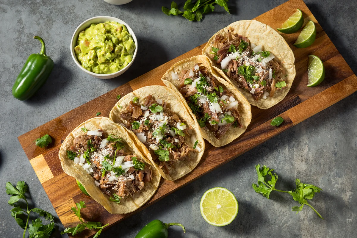 Homemade Pork Carnitas Tacos