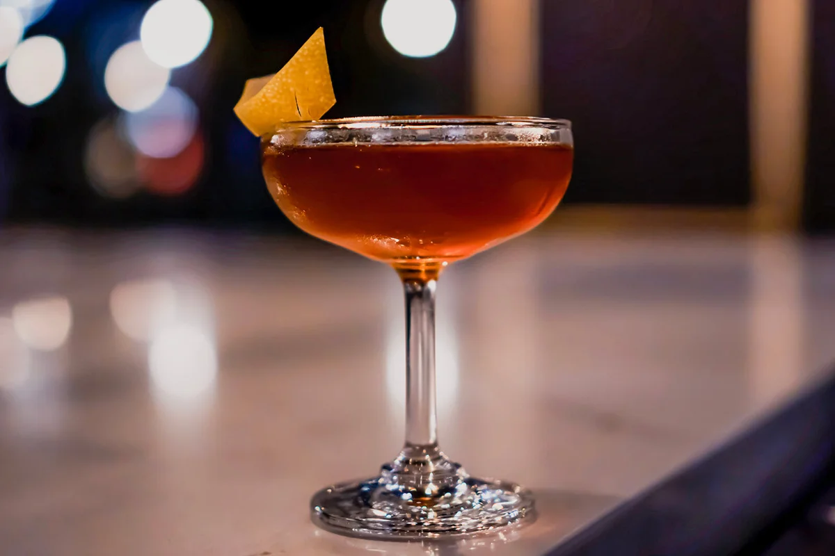 drink on table
