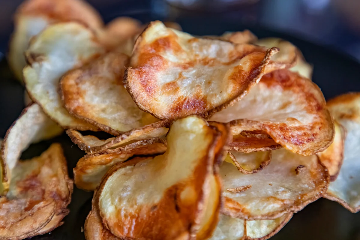 Potato Chips from Air Fryer