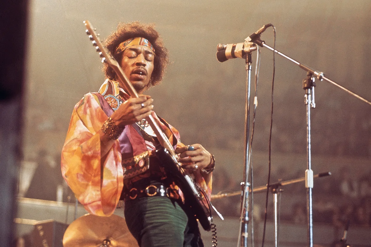 American rock guitarist and singer Jimi Hendrix  - Getty Editorial