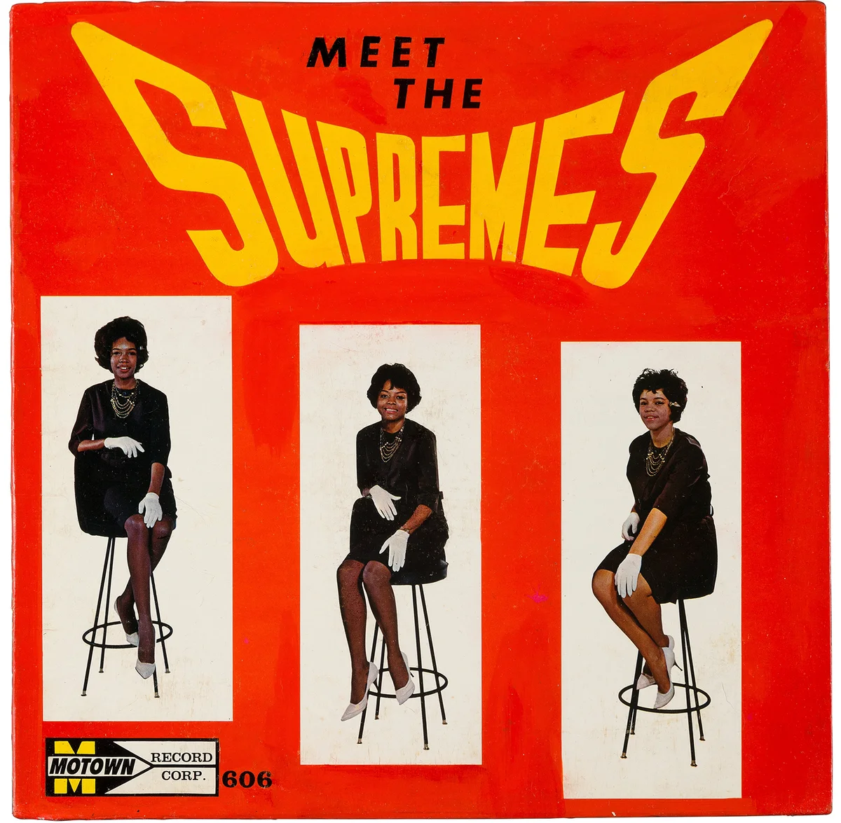 Meet the Supremes US Vinyl LP with Rare First Cover