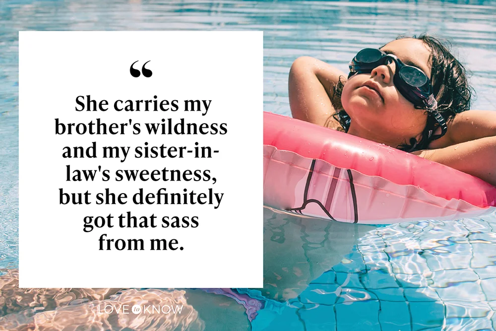 Cool little girl in bikini and swim glasses in pool