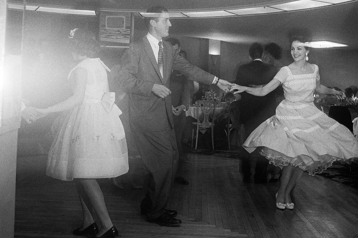 Couples Dance at Nightclub in Brooklyn Heights in the 1950's