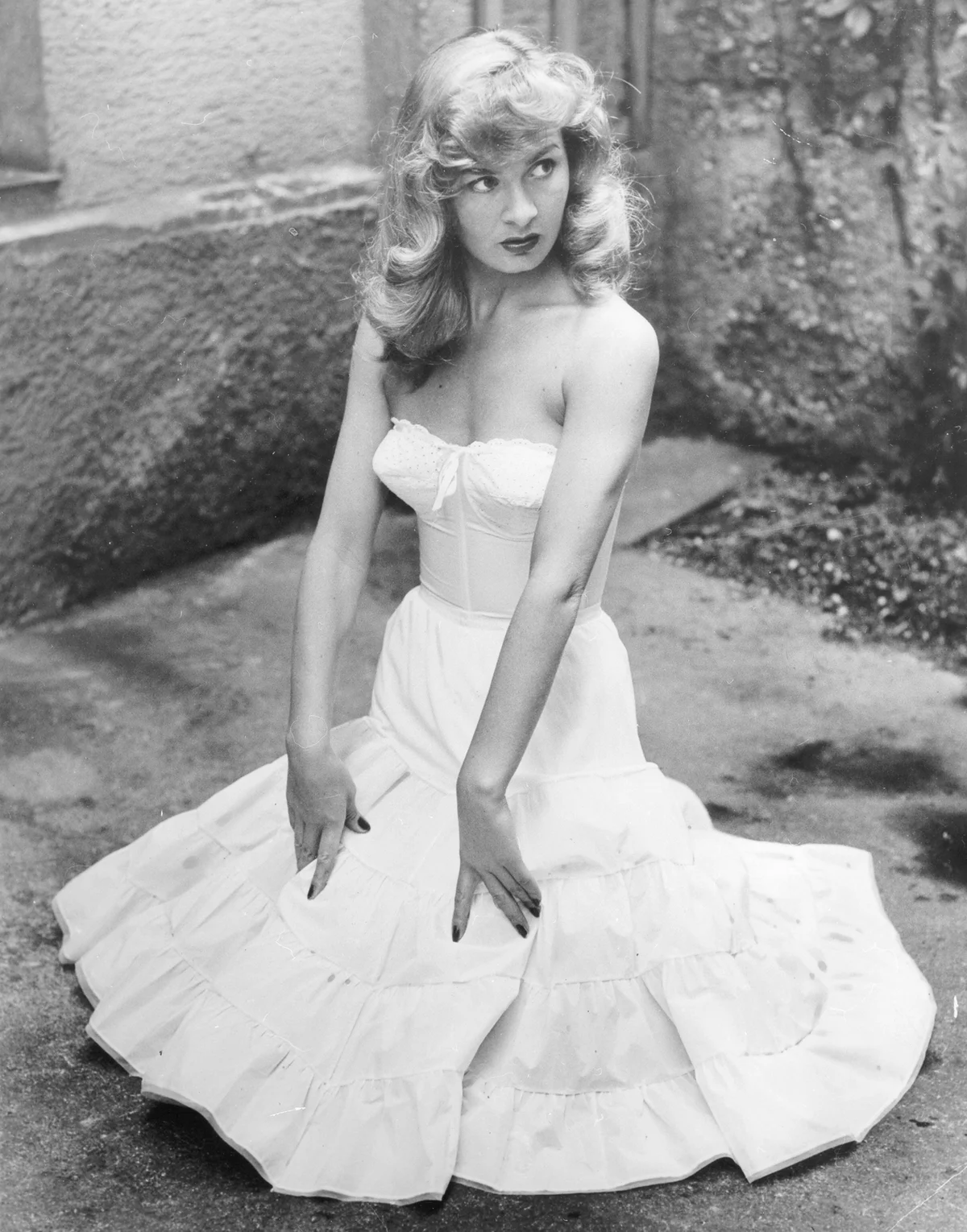 Petticoat mit Korsage