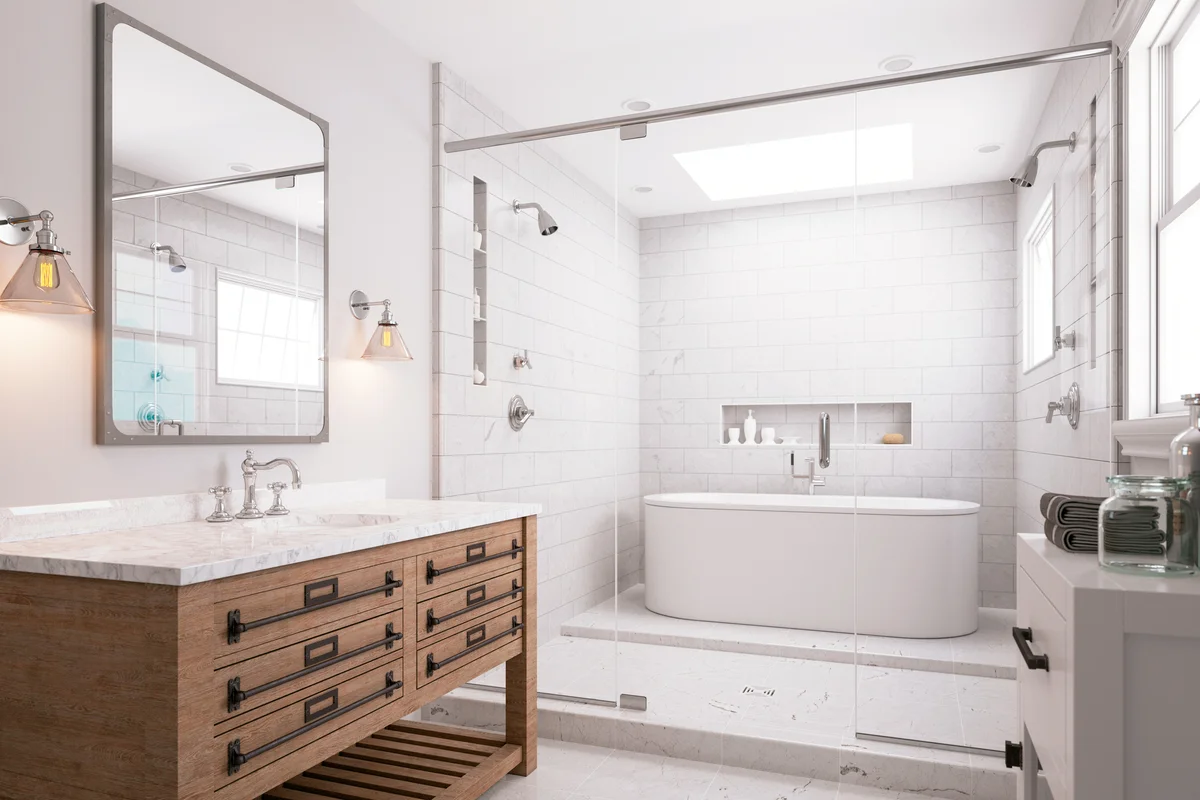 Modern Luxury Bathroom Interior