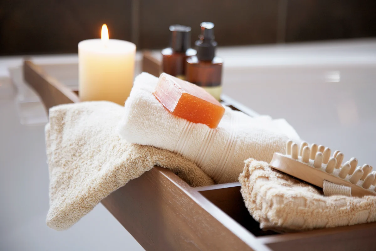 Skin care bath products