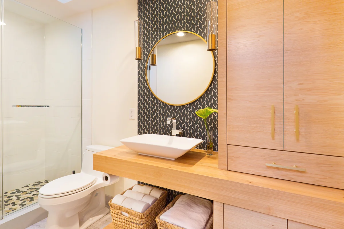 Contemporary modern bathroom design
