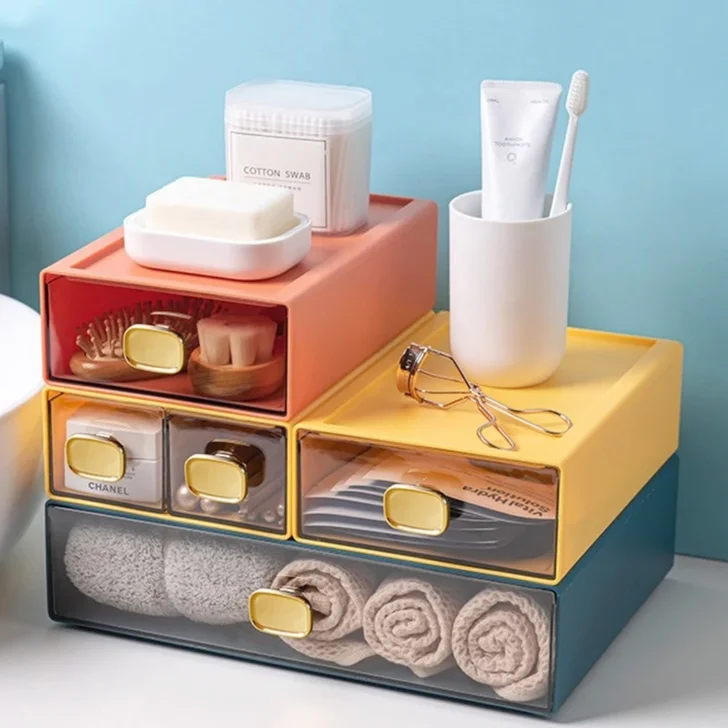 Stackable Plastic Storage Boxes