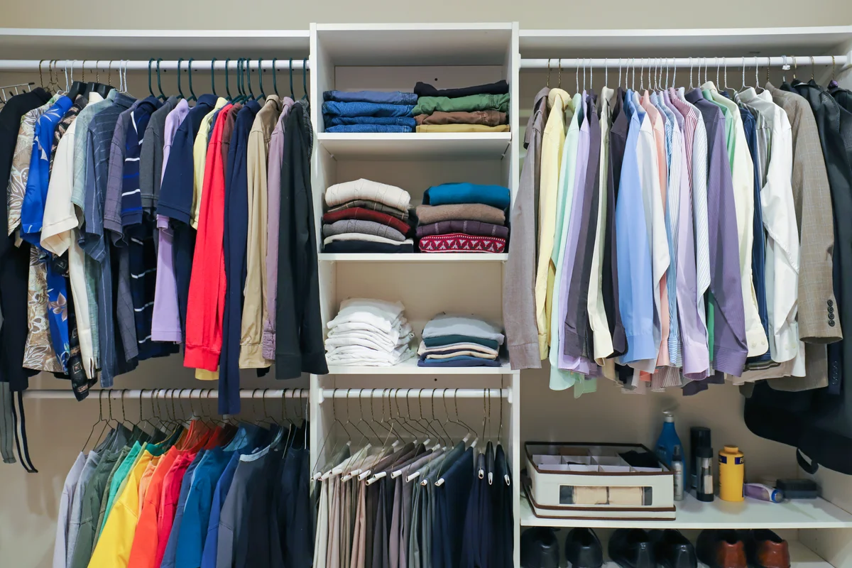Closet shelves