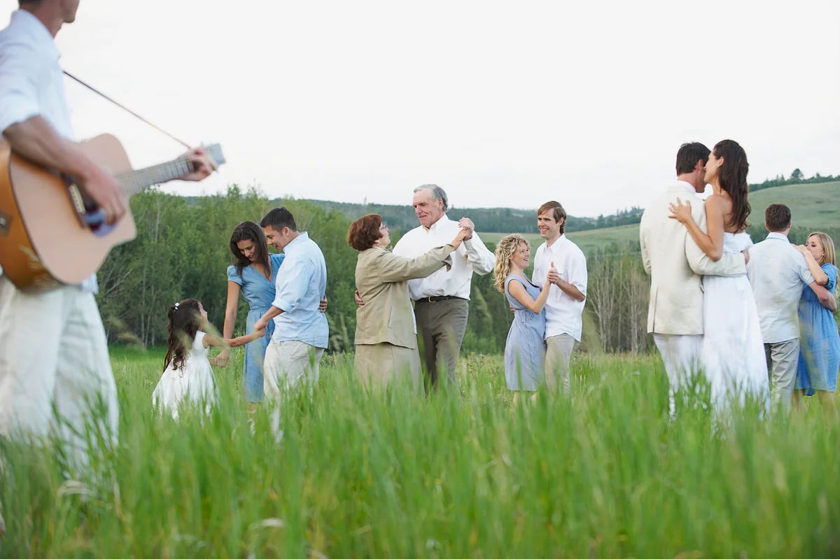 Wedding Guests Dancing