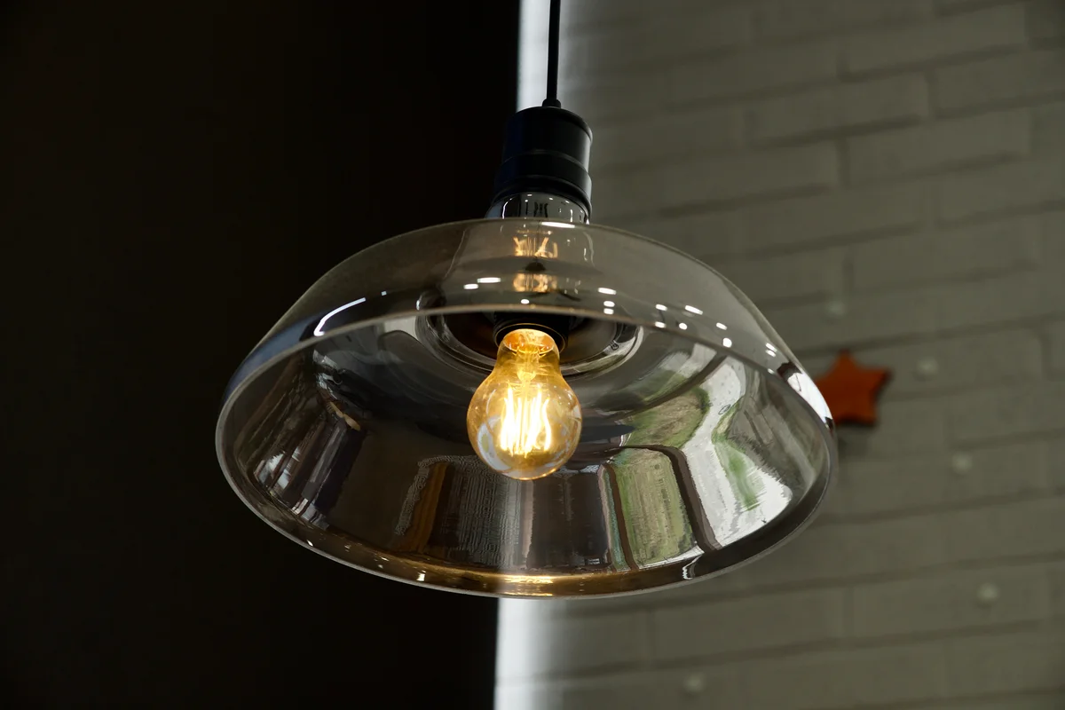 glass light fixture