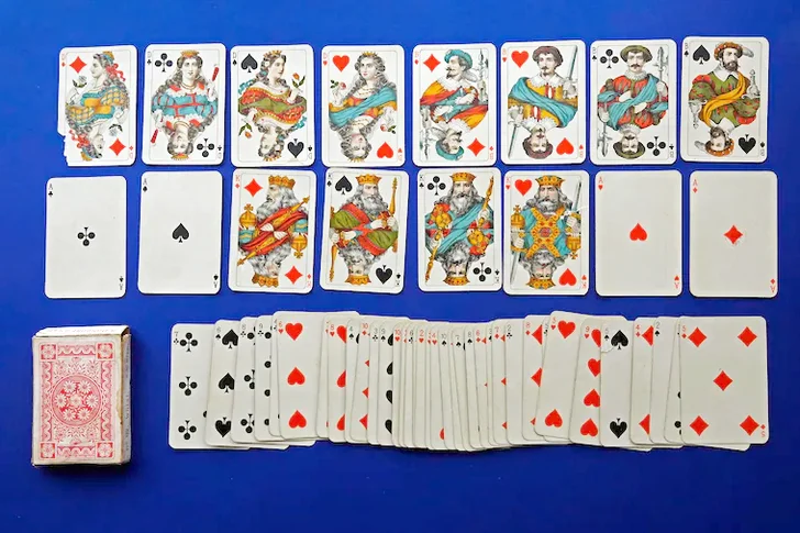 Antique B. DONDORF Whist Playing Cards